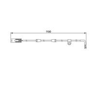 Bosch 1 987 474 942 Avertisseur De Frein Arrière Pour BMW E39