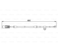 BOSCH 1 987 474 945 Avertisseur, Usure Des Plaquettes De Frein Pour BMW