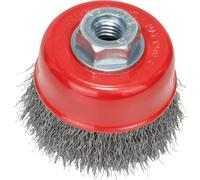Bosch 2 608 622 098 Roue de fil et brosse en fil d'acier Brosse coupe 7,5 cm