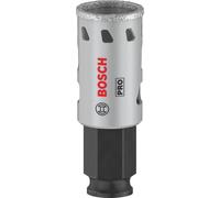 Bosch 1 Scie cloche Pro Tile Power Change Plus (pour carrelage dur, carrelage tendre, diamètre 25 mm, accessoires professionnels)