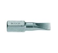 BOSCH 10 Embouts pour vis a fente 8 mm extra-dur - Forme C 6.3