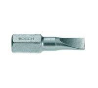 BOSCH 10 Embouts pour vis a fente 8 mm extra-dur - Forme C 6.3