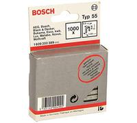 Bosch Agrafes à dos étroit Type 55 1609200389 résinées 6 x 1,08 x 19 mm 1000 pièces