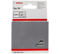 Bosch 1000x Agrafes à dos étroit, type 55 | Longueur 16 mm Professional Accessoire Agrafeuse sans fil, Agrafeuse à main