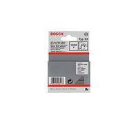 Bosch Agrafes à fil fin Type 53 – 11,4 x 0,74 x 14 mm – Acier inoxydable – 1000 pièces