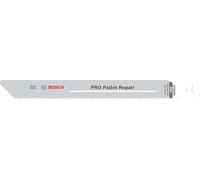 Bosch 100x Lame de scie sabre PRO Pallet Repair S725VFR (pour Acier, Bois clouté, Longueur 190 mm, Professional Accessoire Scie sabre)
