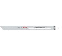 Bosch 100x Lame de scie sabre PRO Pallet S1135VFR Repair (pour Acier, Bois clouté, Longueur 225 mm, Professional Accessoire Scie sabre)