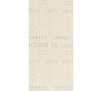 Bosch 10x Abrasifs réticulés EXPERT M480 (pour Peinture sur bois, Bois dur, Ø 93x186 mm, Grain 180, Professional Accessoire Ponceuse excentrique)