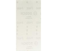 Bosch 10x Abrasifs réticulés EXPERT M480 (pour Peinture sur bois, Bois dur, Ø 93x186 mm, Grain 400, Professional Accessoire Ponceuse excentrique)