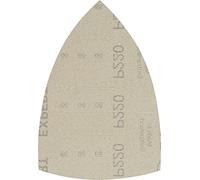 Bosch 10x Abrasifs réticulés EXPERT M480 (pour Peinture sur bois, Bois dur, Ø 100x150 mm, Grain 220, Professional Accessoire Ponceuse Multi)