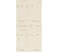 Bosch 10x Abrasifs réticulés EXPERT M480 (pour Peinture sur bois, Bois dur, Ø 93x186 mm, Grain 180, Professional Accessoire Ponceuse excentrique)
