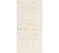 Bosch Accessories EXPERT M480 2608900748 Grille abrasive pour ponceuse orbitale non perforé Grain 220 (L x l) 186 mm x 93 mm 10