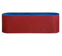 Bosch 10x Bande abrasive PRO X440 pour ponceuses (pour Peinture sur bois, Bois dur, 100 x 690 mm, Grain 100, Professional Accessoire Bande abrasive)