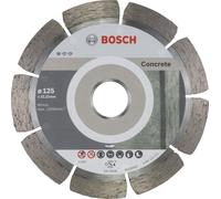 Bosch 10x disques à tronçonner diamantés Standard for Concrete, 125 x 22,23 x 1,6 x 10 mm -2608603240