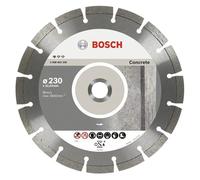 Bosch 10x Disques de découpe diamant, alésage 22,23 mm | pour Béton, Ø 230 mm Professional Accessoire Grande meuleuse angulaire