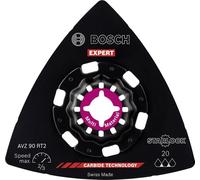 Bosch 10x EXPERT AVZ 90 RT2 Sanding Plates (pour Mortier, Colle, Ø 90 mm, Grain 20, Professional Accessoire Outil multifonction)
