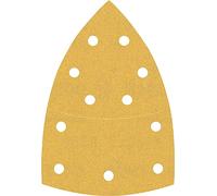 Bosch 10x Feuilles abrasives EXPERT C470 à 11 trous (pour Peinture sur bois, Bois dur, Ø 102x62 mm, Grain 180, Professional Accessoire Ponceuse Multi)