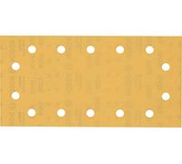 Bosch Accessories EXPERT C470 2608900866 Papier abrasif pour ponceuse vibrante perforé Grain 400 (L x l) 230 mm x 115 mm 10 pc(s)
