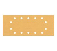 Bosch 10x Feuilles abrasives EXPERT C470 à 14 trous (pour Peinture sur bois, Bois dur, Ø 115x280 mm, Grain 100, Professional Accessoire Ponceuse excentrique)