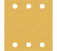 Bosch Accessories EXPERT C470 2608900894 Papier abrasif pour ponceuse vibrante perforé Grain 180 (L x l) 115 mm x 107 mm 10 pc(s)