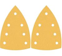 Bosch 10x Feuilles abrasives EXPERT C470 à 7 trous (pour Peinture sur bois, Bois dur, Ø 100x150 mm, Grain 120, Professional Accessoire Ponceuse Multi) (Lot de 2)