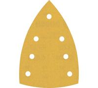 Bosch 10x Feuilles abrasives EXPERT C470 à 7 trous (pour Peinture sur bois, Bois dur, Ø 100x150 mm, Grain 320, Professional Accessoire Ponceuse Multi)