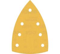 Bosch 10x Feuilles abrasives EXPERT C470 à 7 trous (pour Peinture sur bois, Bois dur, Ø 100x150 mm, Grain 400, Professional Accessoire Ponceuse Multi)