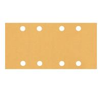 Bosch 10x Feuilles abrasives EXPERT C470 à 8 trous (pour Peinture sur bois, Bois dur, Ø 93x186 mm, Grain 120, Professional Accessoire Ponceuse excentrique)