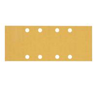 Bosch 10x Feuilles abrasives EXPERT C470 à 8 trous (pour Peinture sur bois, Bois dur, Ø 93x230 mm, Grain 180, Professional Accessoire Ponceuse excentrique)