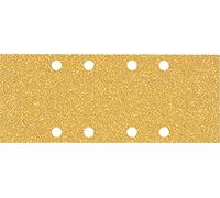Bosch 10x Feuilles abrasives EXPERT C470 à 8 trous (pour Peinture sur bois, Bois dur, Ø 93x230 mm, Grain 40, Professional Accessoire Ponceuse excentrique)