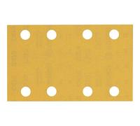 Bosch 10x Feuilles abrasives EXPERT C470 à 8 trous (pour Peinture sur bois, Bois dur, Ø 80x133 mm, Grain 320, Professional Accessoire Ponceuse excentrique)