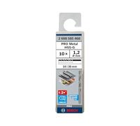 Bosch Foret hélicoïdal PRO Metal HSS‑G Ø 1,20 mm 38 mm – 10 pièces pour métaux