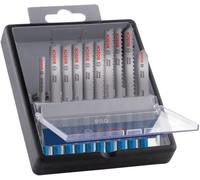 Bosch 10x Kit de lames de scie sauteuse PRO Metal and Alu, 10 pièces | pour Tôles en acier inoxydable, Tôles en acier, Longueur 92 mm Professional Accessoire Scie sauteuse