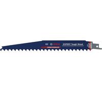 Bosch 10x Lame EXPERT Tough Wood S1142KHM | pour Bois de chantier, Bois traité sous pression, Longueur 225 mm Professional Accessoire Scie sabre