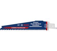 Bosch 10x Lame EXPERT Wood with Metal Demolition S967XHM | pour Bois avec métal dur, Bois de construction avec mortier et clous, Longueur 150 mm Professional Accessoire Scie sabre