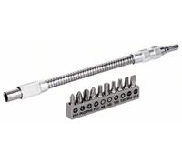 Bosch COV50176 Pack 10 Embouts de vissage + Rallonge Flexible 200 mm-2608522376, Size