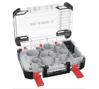 Bosch Coffret de scies trépans PRO Multi Material PC Plus 8 pièces + forets de centrage