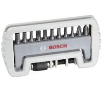 Bosch 12x Set d’embouts de vissage Extra Hard mixte, 12 pcs | Longueur 25 mm Professional Accessoire Visseuse