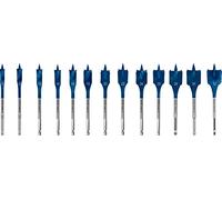 BOSCH Coffret de 13 meches plates EXPERT Self Cut Speed, 2608900336