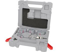 Bosch 15x Coffret de scies trépans PRO Multi Material (pour Bois résineux, Cloison sèche, Ø 20-76 mm, Professional Accessoire Perceuses)