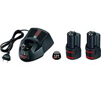 Bosch Kit de dèpart 12 V - 2x Batteries GBA 12 V 3,0 Ah + Chargeur GAL 1230 CV