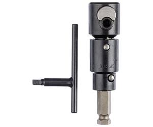 Bosch 1608573003 Mandrin de taraudage articulé à deux mors M5 - M12, queue six pans 11 mm à rainure pour bille, 1 pièce