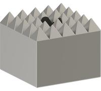 Bosch 1618623205 Boucharde pour porte-outil 1 618 609 003, 60 x 60 mm, 5 x 5, 1 pièce