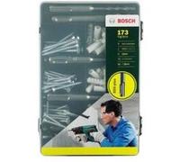 Bosch Kit de fixation SDS plus, 173 pièces Quantité:1
