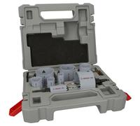 Bosch 17x Coffret de scies trépans PRO Multi Material (pour Bois résineux, Cloison sèche, Ø 19-76 mm, Professional Accessoire Perceuses)