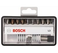 BOSCH (18+1) jeu d'embouts de tournevis Robust Line, L Extra-Hart 25 mm, (18+1) jeu d'embouts 2607002567