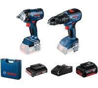 Bosch 18V Power Tool Kit (Gsb 18V-50 + Gds18 V-400)