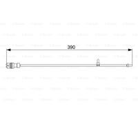 BOSCH 1987473041 Contact d'avertissement. usure des plaquettes de frein