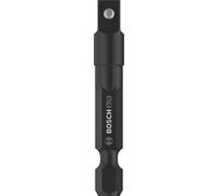 Bosch 1x Adaptateur pour douille avec bille de maintien PRO Socket Adapter (144 x 66 mm, Professional Accessoire Visseuse, Visseuse)