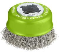 Brosse boisseau inox X-Lock BOSCH Ø75 Fil 0.30 mm - 2608620728